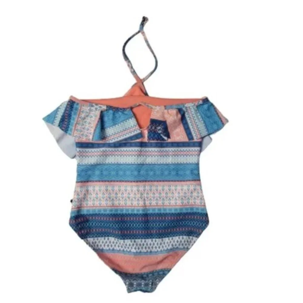Lucky Brand Abby One Piece Summer Swimsuit Size M